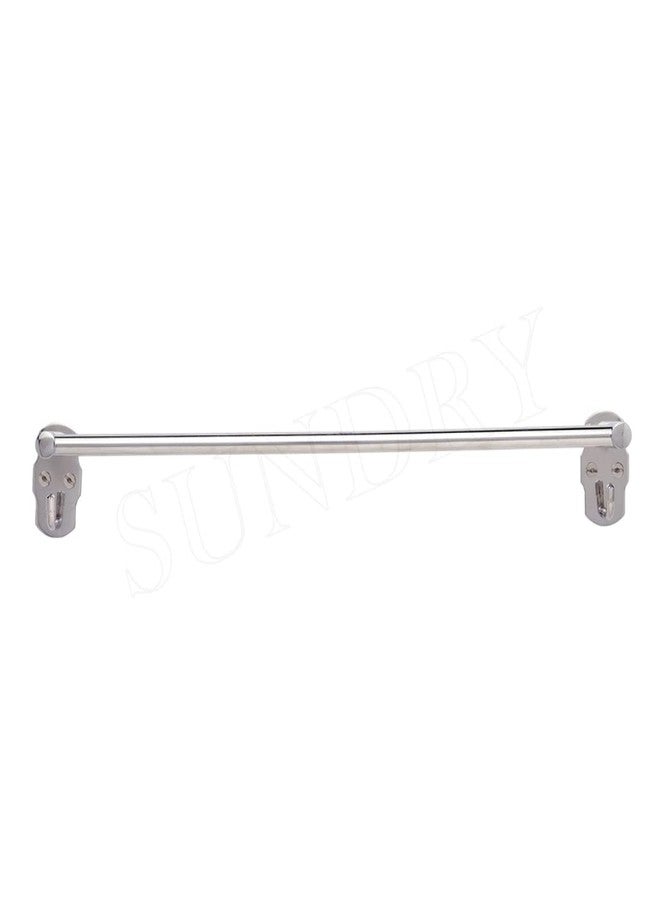 SUNDRY Stainless Steel Hook Towel Rod 24 inch Towel Holder Rod for Bathroom | Kitchen | Living Room( 2 Year WARRNTY) - Image 2